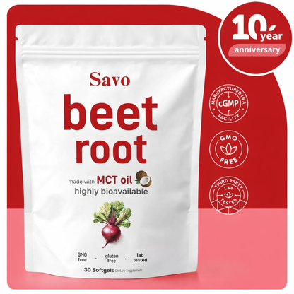 Beet Root 9,000mg Softgels with MCT Oil